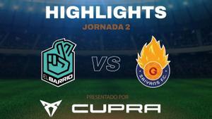 Resumen, goles y highlights del El Barrio 2 - 4 Saiyans en la jornada 2 de la Kings League
