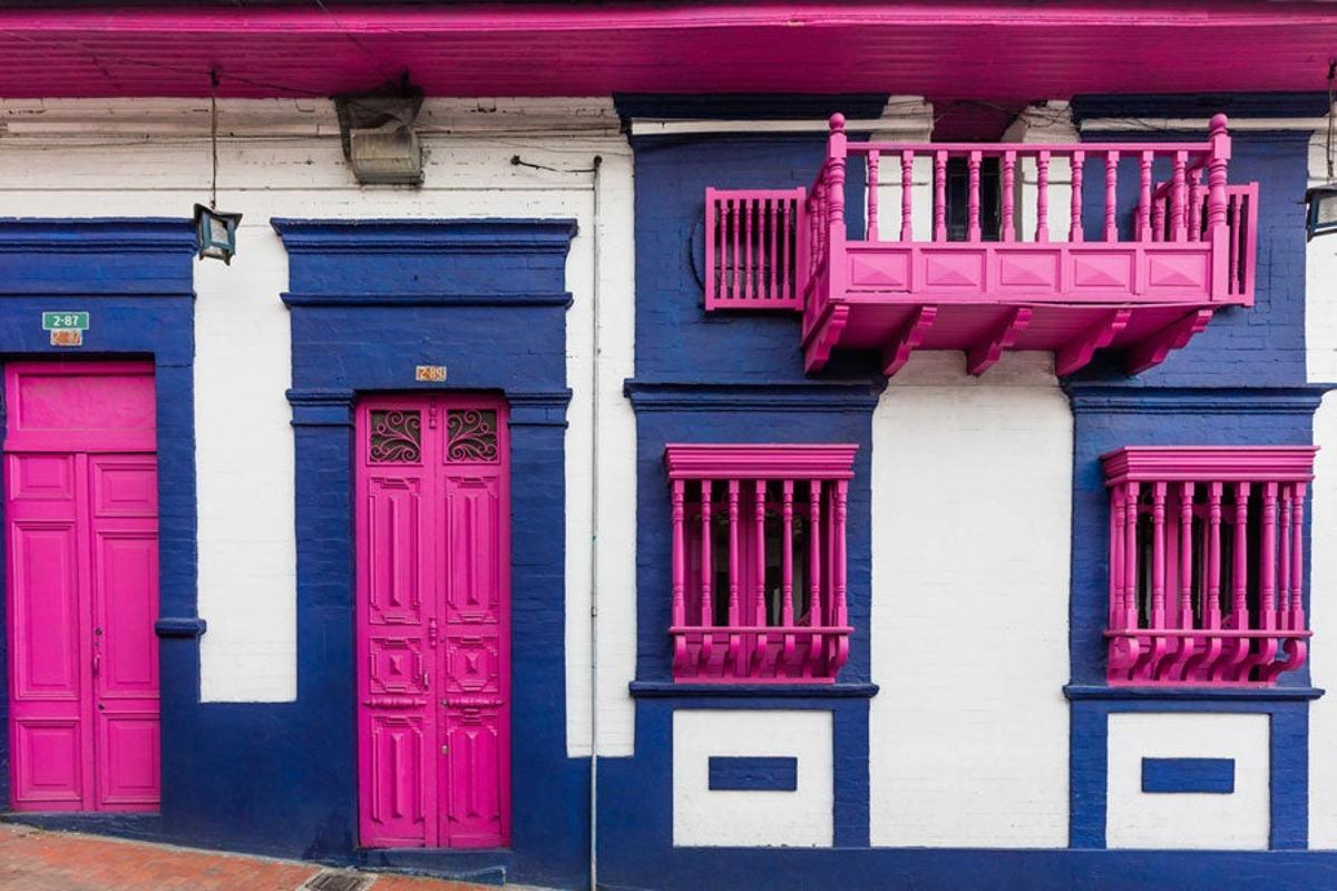 Calles de la Candelaria en Bogotá