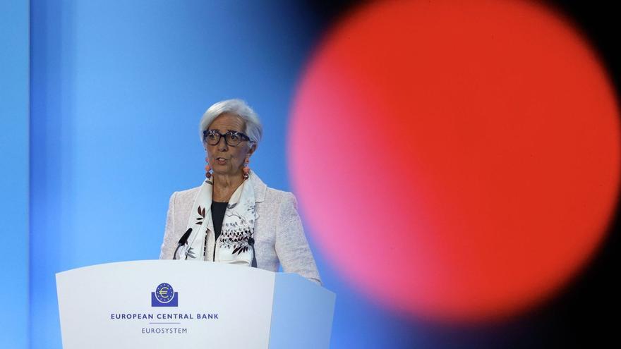 Presidenta del BCE. La previsión de bajada del tipo de interés adelantada por Christine Lagarde se prevé que sea reafirmada en abril.