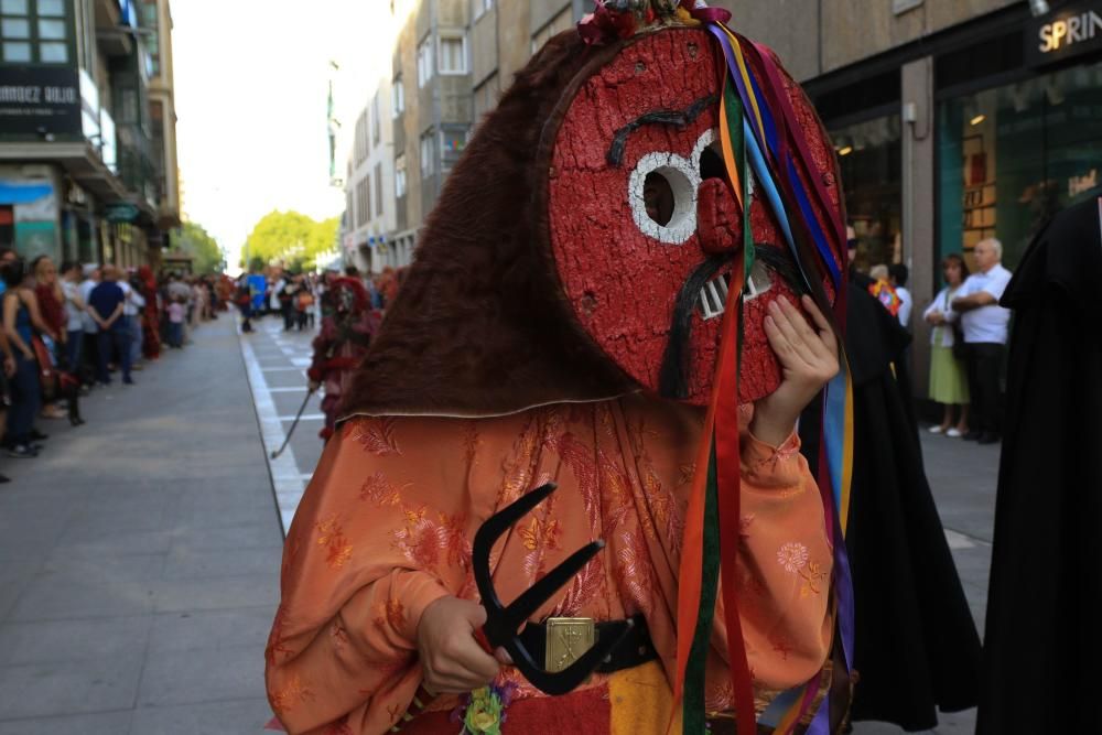 Desfile de mascaradas en Zamora