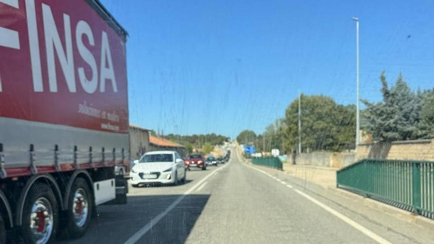 La autovía en Sanabria reabrirá para el eclipse: el tráfico de la Nacional se desviará de nuevo a la A-52, en obras, ante el elevado volumen de circulación