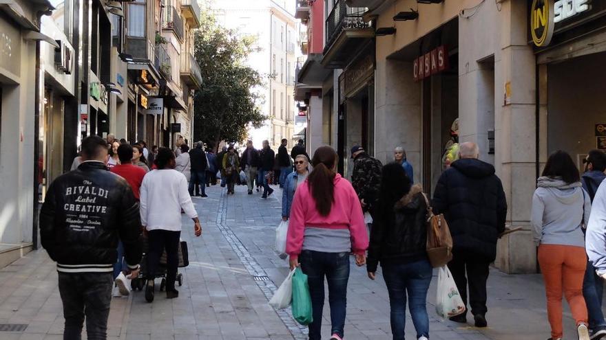 El centre històric i comercial de Figueres