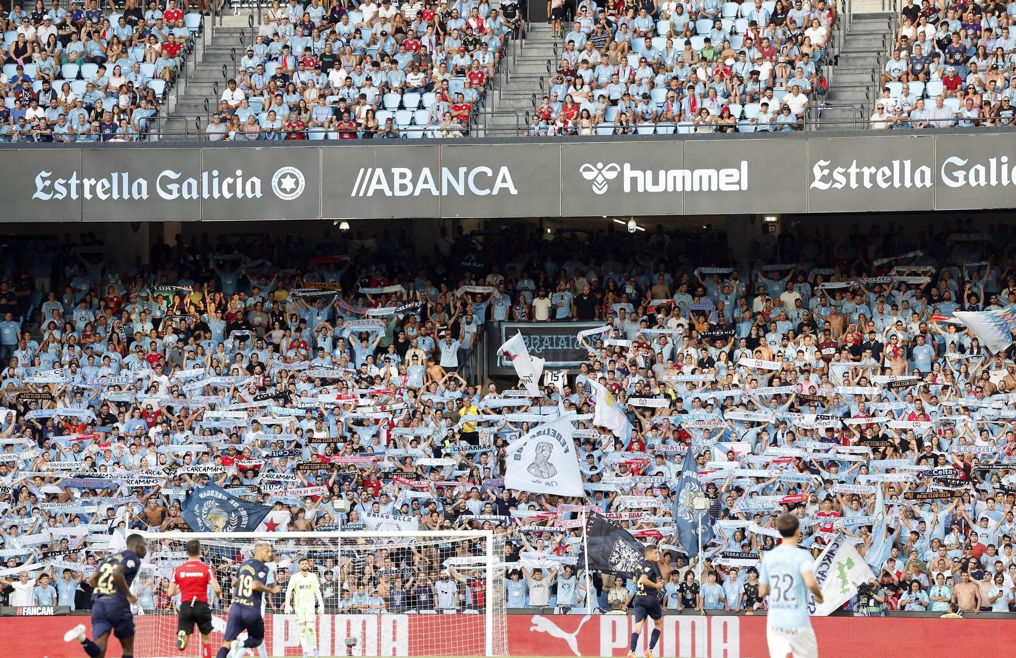 Las mejores fotografías del estreno liguero con victoria del Celta ante el Alavés