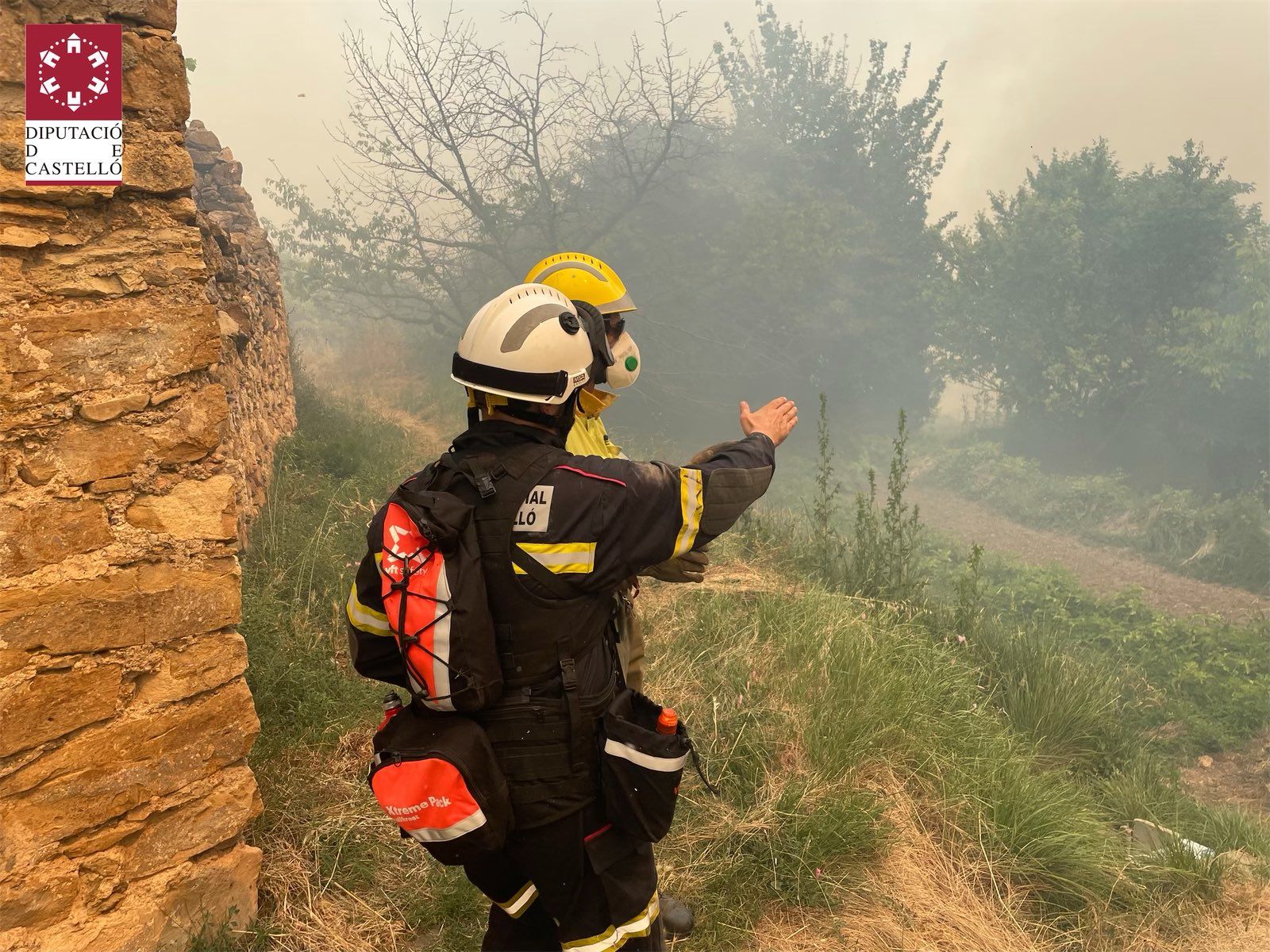 Galería: Las imágenes del incendio forestal de Caudiel