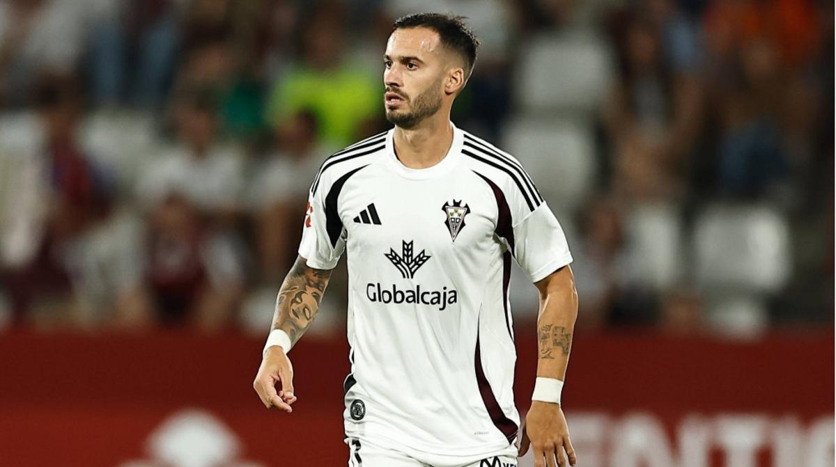 Lazo, jugador del Albacete Balompié