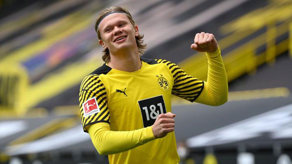 El Dortmund zanja el tema sobre la posible salida de Erling Haaland