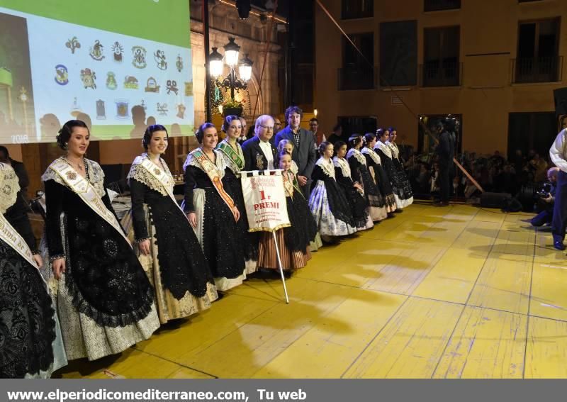 Entrega de premios a las gaiatas