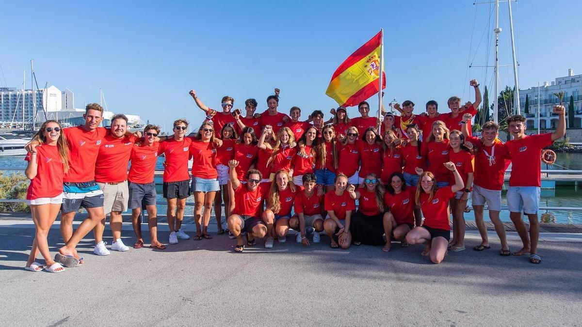 La escuadra española, lista para el Europeo.