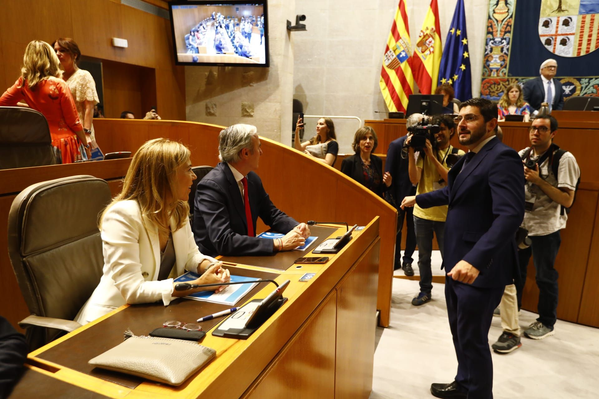 En imágenes | Sesión de la constitución de la XI Legislatura de las Cortes de Aragón