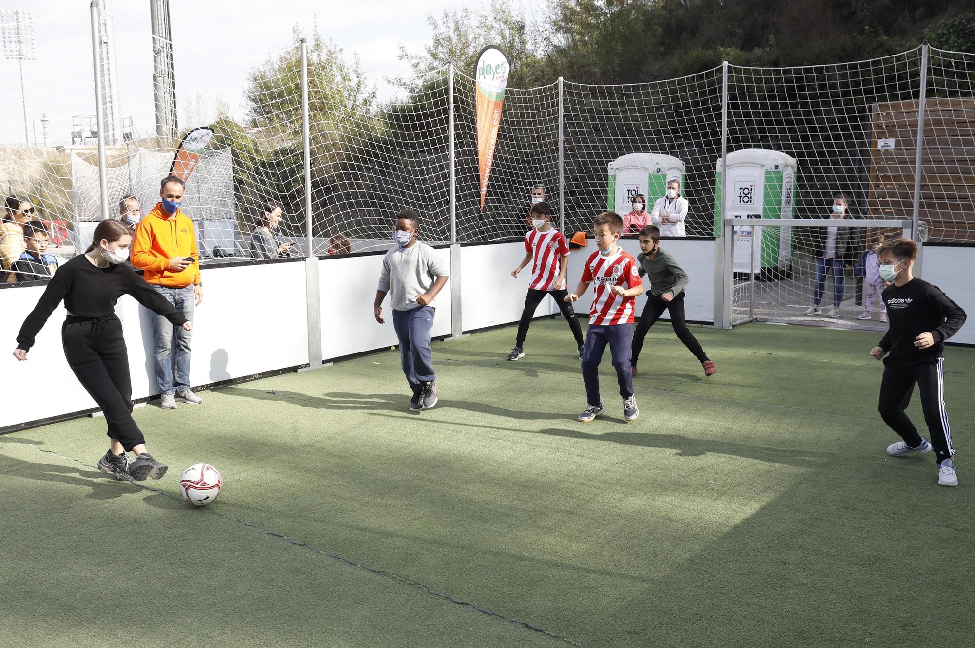 El Girona rep l'escalf de l'afició