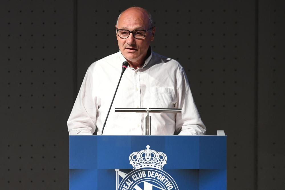 Tino Fernández, reelegido presidente del Deportivo