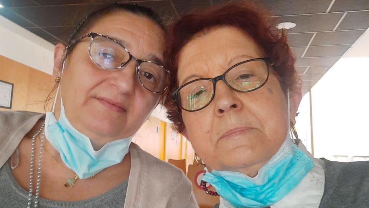 María Jesús y María Luisa, las primeras trasplantadas renales del Hospital General.  | INFORMACIÓN
