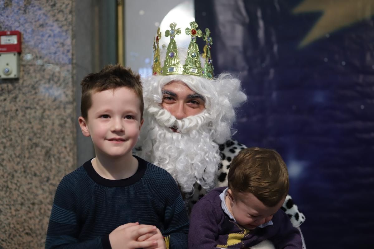 Fotos con los Reyes Magos realizadas el 3 de enero de 2018