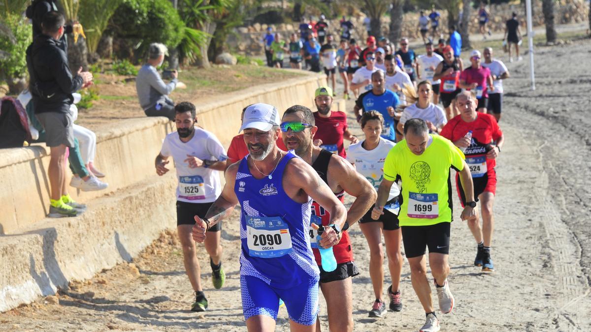 Instante de la prueba en la edición del pasado año en Santa Pola