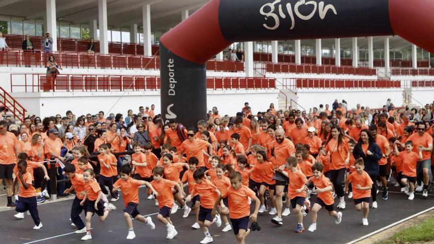 El colegio San Vicente de Paúl corre por la causa solidaria &quot;El ángel de Javi&quot;