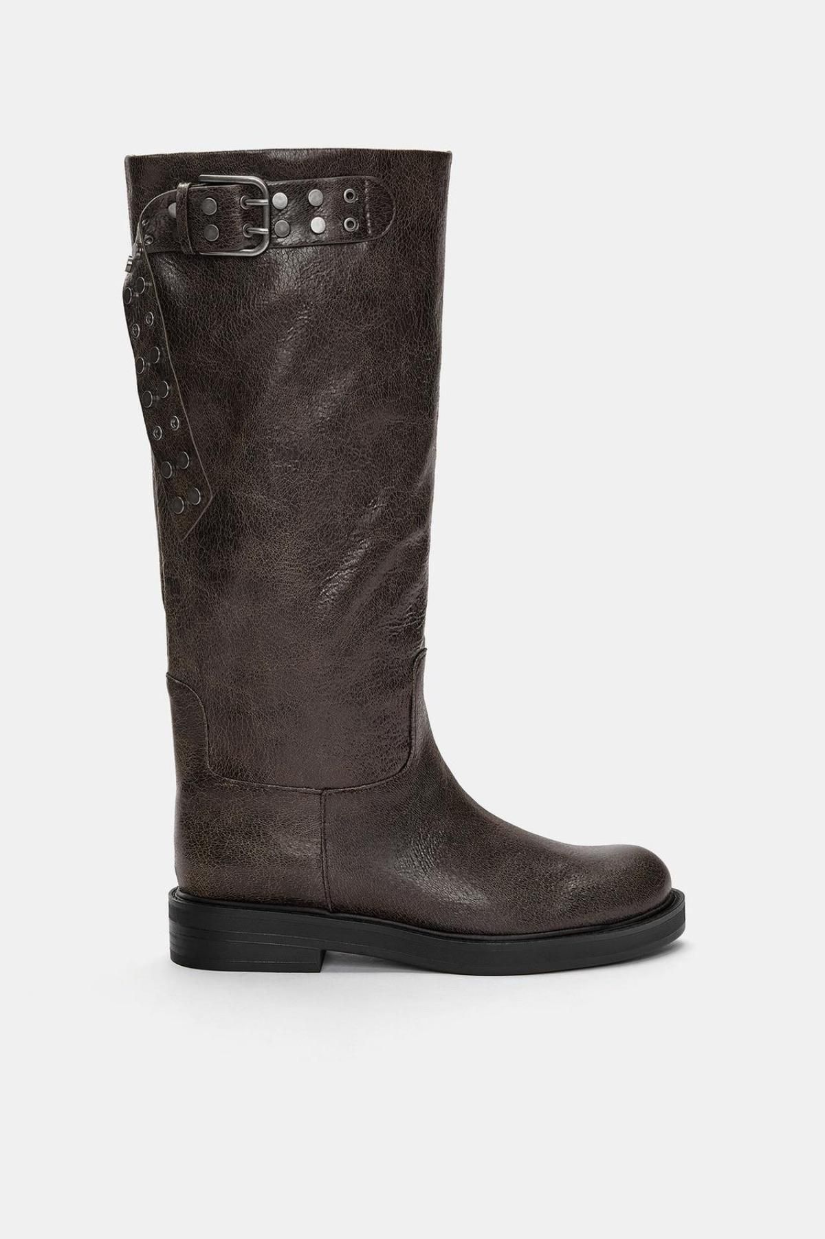Botas altas hebilla
