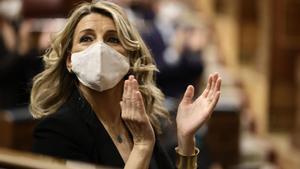 ERC sotmet a examen el paper de Yolanda Díaz en el Govern arran del cas Pegasus