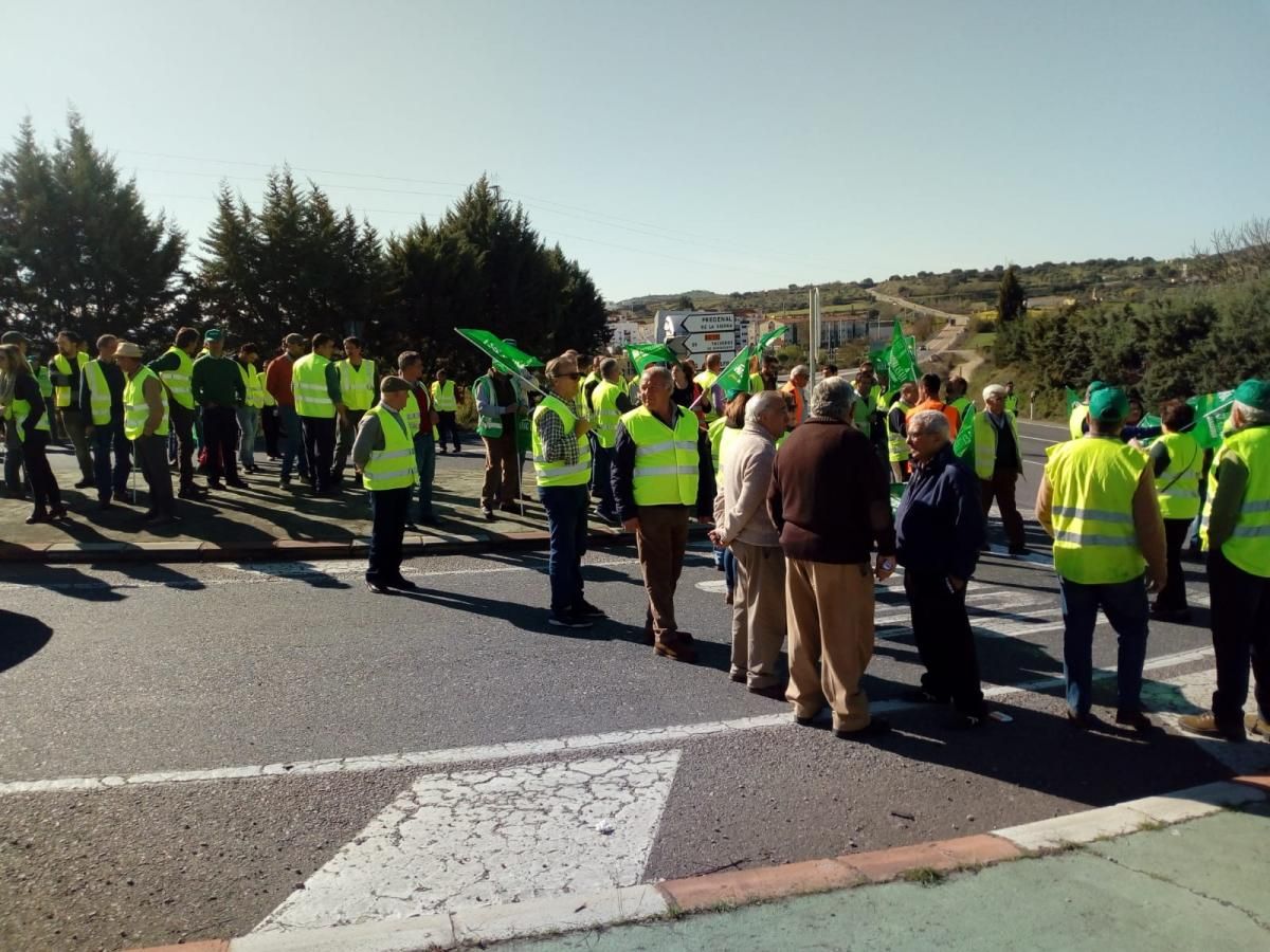 La protesta de los agricultores en imágenes