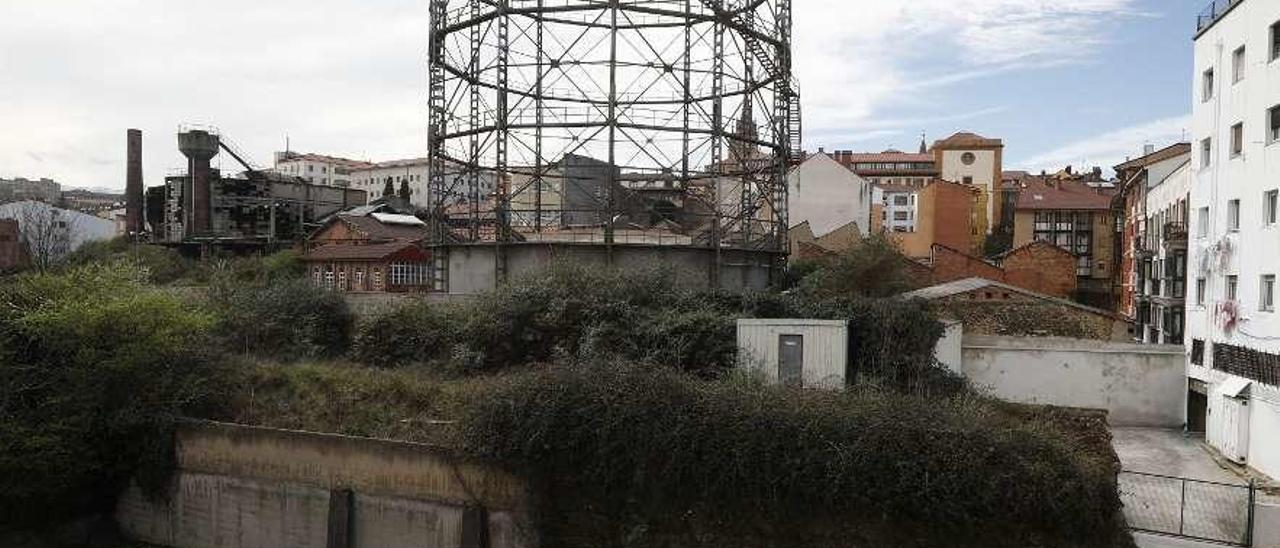 Las instalaciones de la Fábrica de Gas.