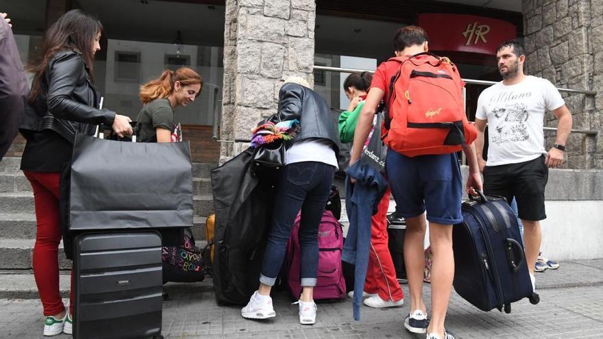 Los viajeros alojados en los hoteles gallegos aumentaron un 6% en octubre