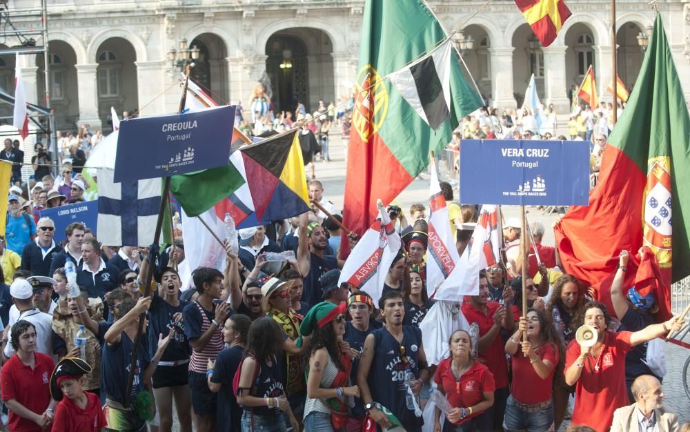 Tall Ships Races: El desfile