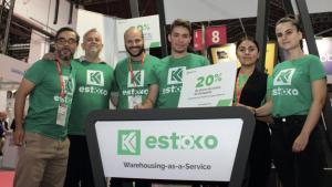 El equipo de Estocko Logistics durante el Mobile World Congress