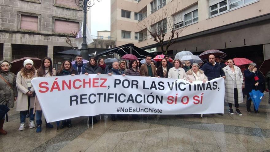 Protesta en Marín contra la reducción de pena a agresores sexuales | FDV