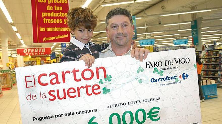 Alfredo López y otros cuatro afortunados lectores ya han conseguido los 6.000 euros.