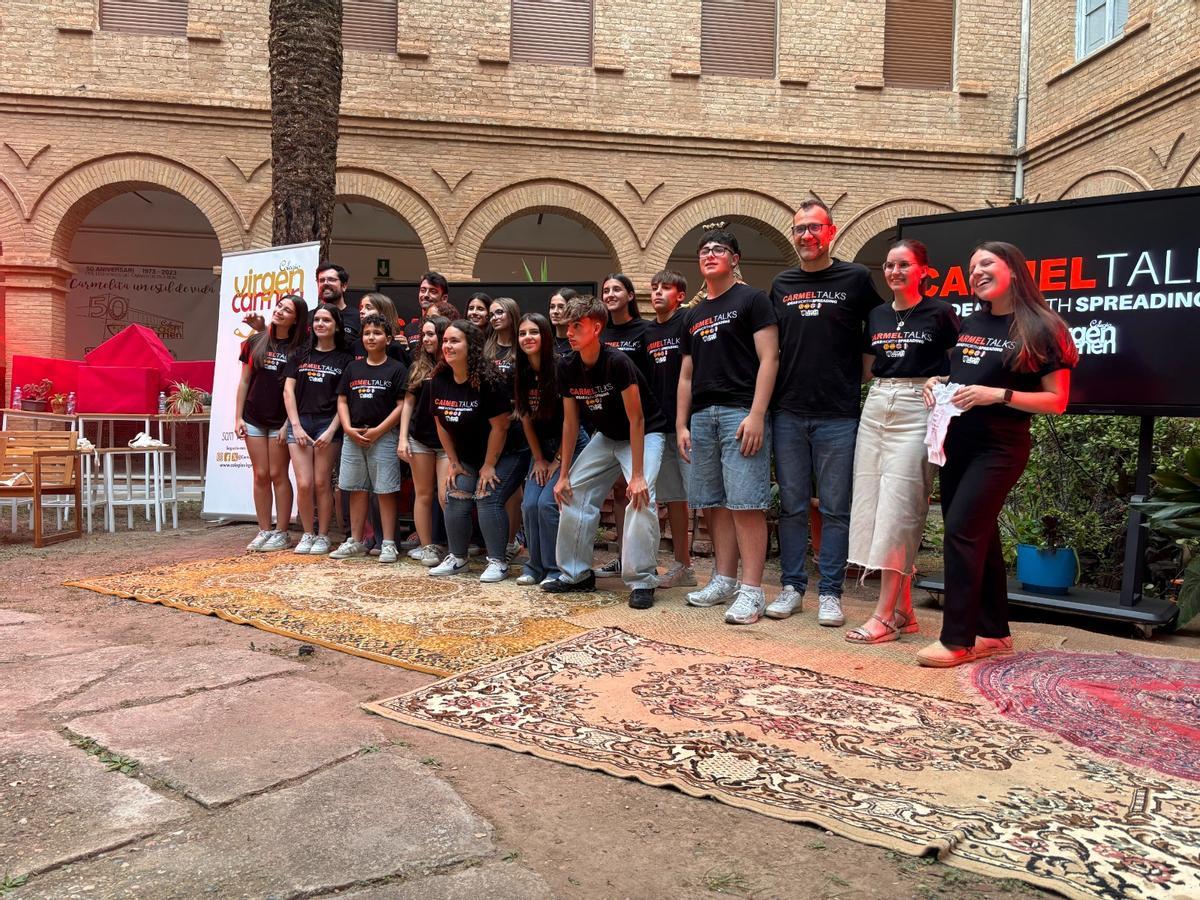 Fotogalería I El alumnado del colegio Virgen del Carmen de Vila-real celebra nueva edición del 'Carmel Talks'