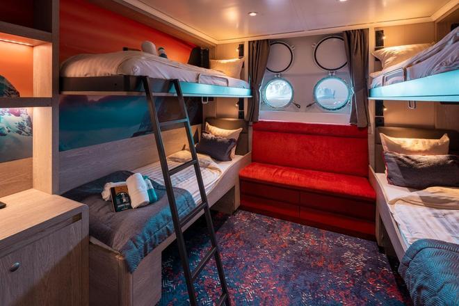 Así son los camarotes del MV Hondius, el crucero afectado por hantavirus