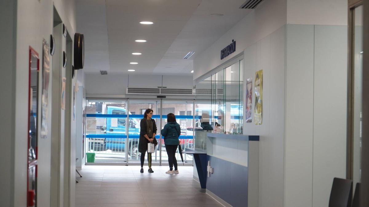 Un centro de salud de Zamora.
