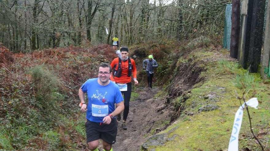 Participantes en la edición anterior del Trail de Cela. // Gonzalo Núñez