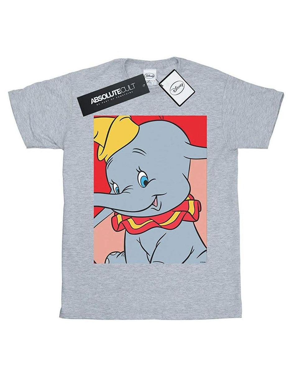 Camiseta gris de manga corta con Dumbo de Amazon. (Precio: 19, 99 euros)