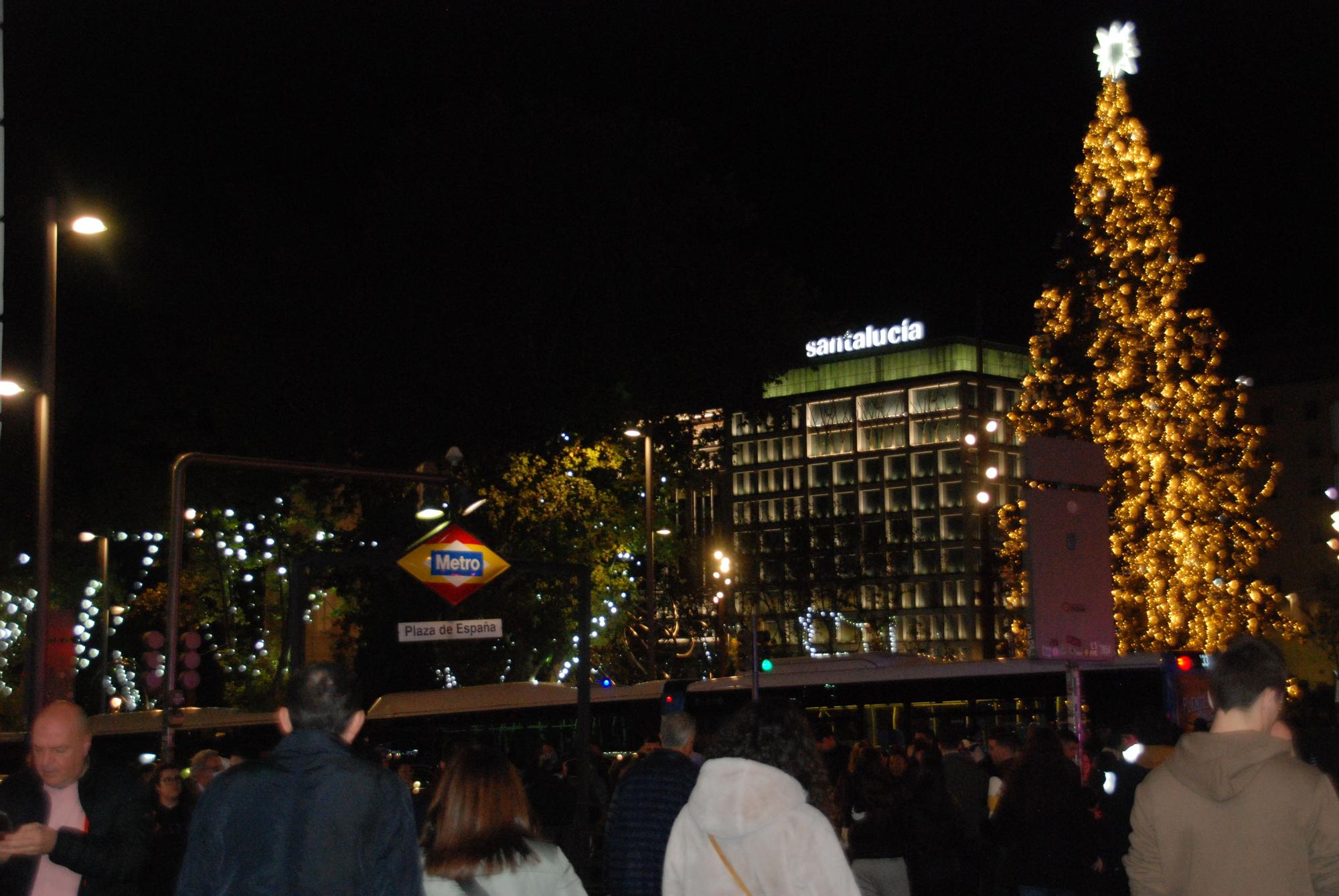 En imágenes: así son las luces de Navidad en Madrid