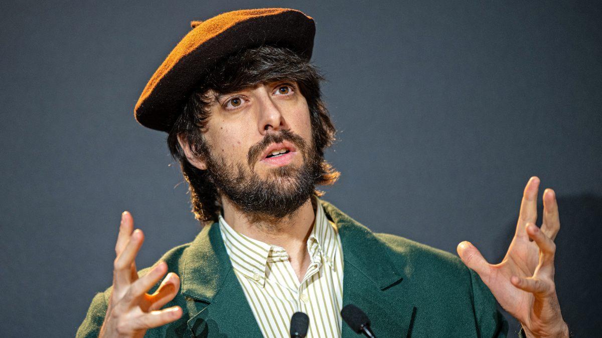 El escritor David Uclés hace días en Barcelona,.