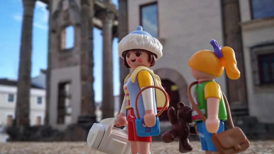 Extremadura, un paraíso turístico para los clicks de Playmobil