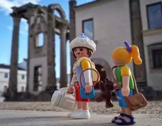 Los clicks de Playmobil promocionan Extremadura