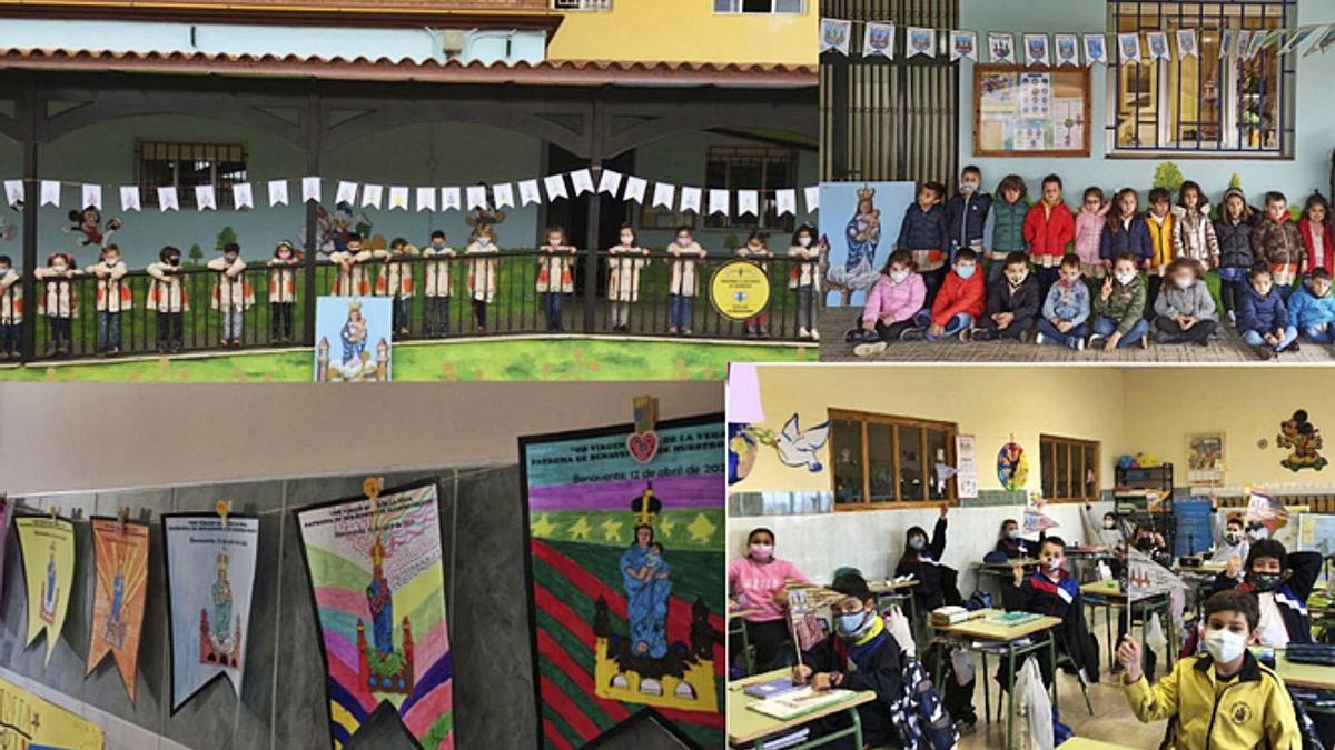 Alumnos del Virgen de la Vega celebran la patrona en las aulas | E. P.