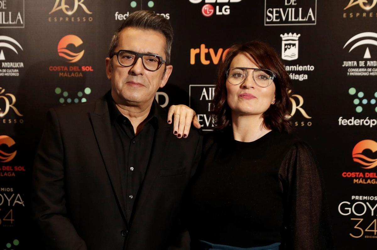 Los humoristas y presentadores Andreu Buenafuente y Silvia Abril.