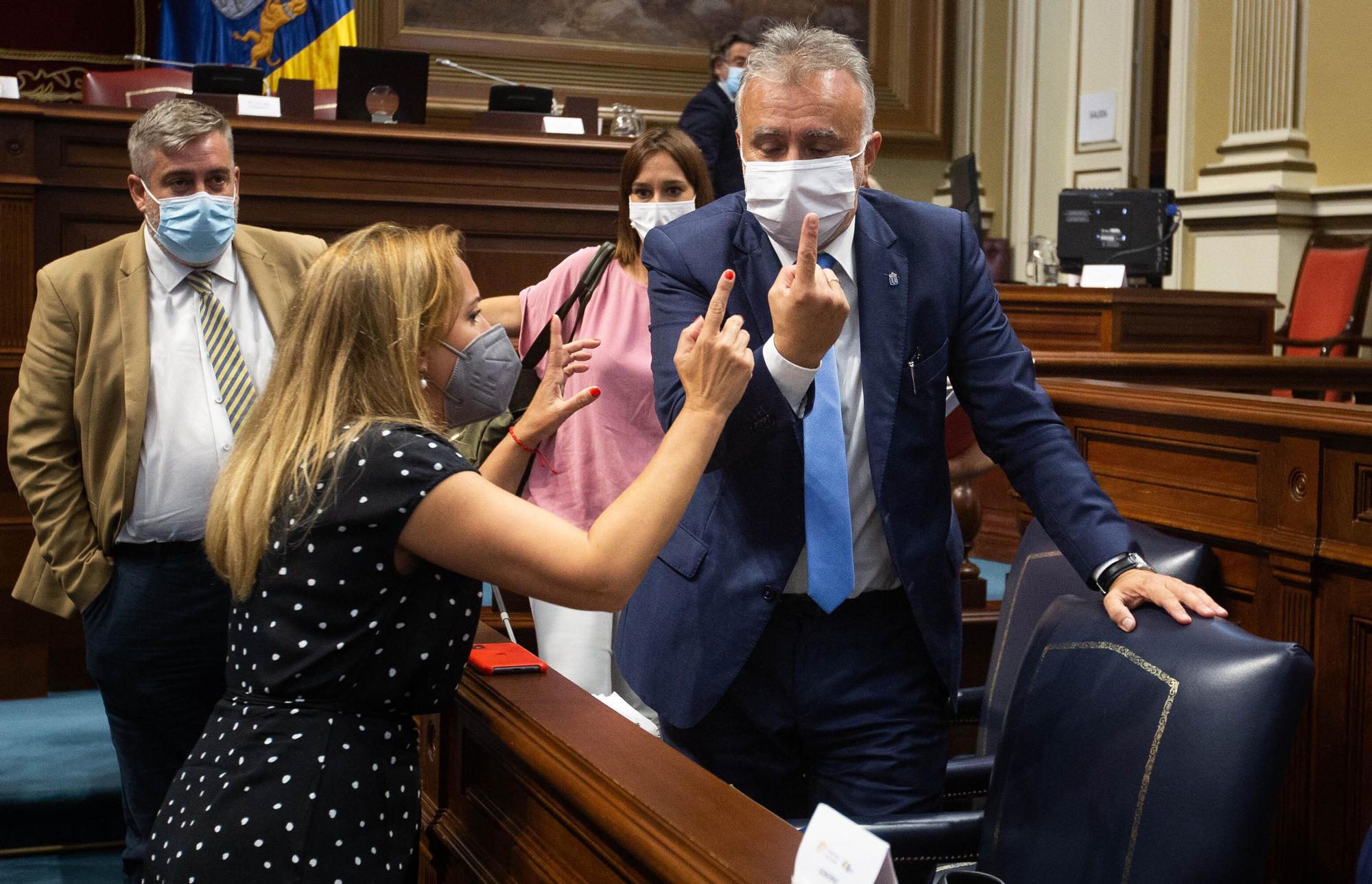 Pleno del Parlamento de Canarias