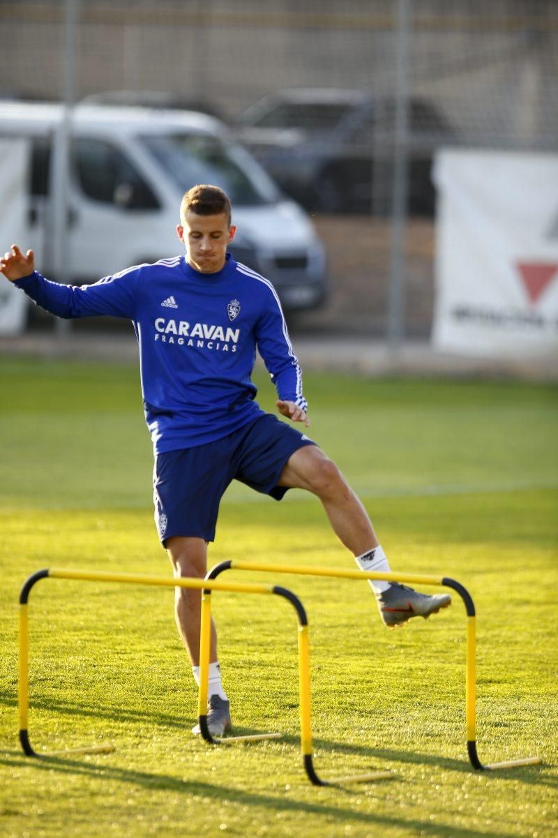 Entrenamiento del Real Zaragoza del 29 de octubre