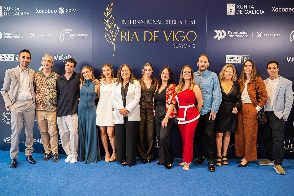 Los protagonistas de «Oasis» estrenan en Vigo la nueva apuesta de Netflix Los protagonistas de «Oasis» estrenan en Vigo la nueva apuesta de Netflix