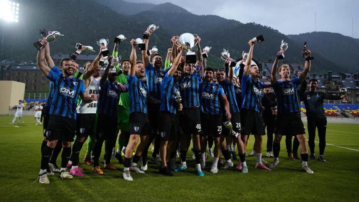 El Inter d'Escaldes, campeón de la Liga de Andorra