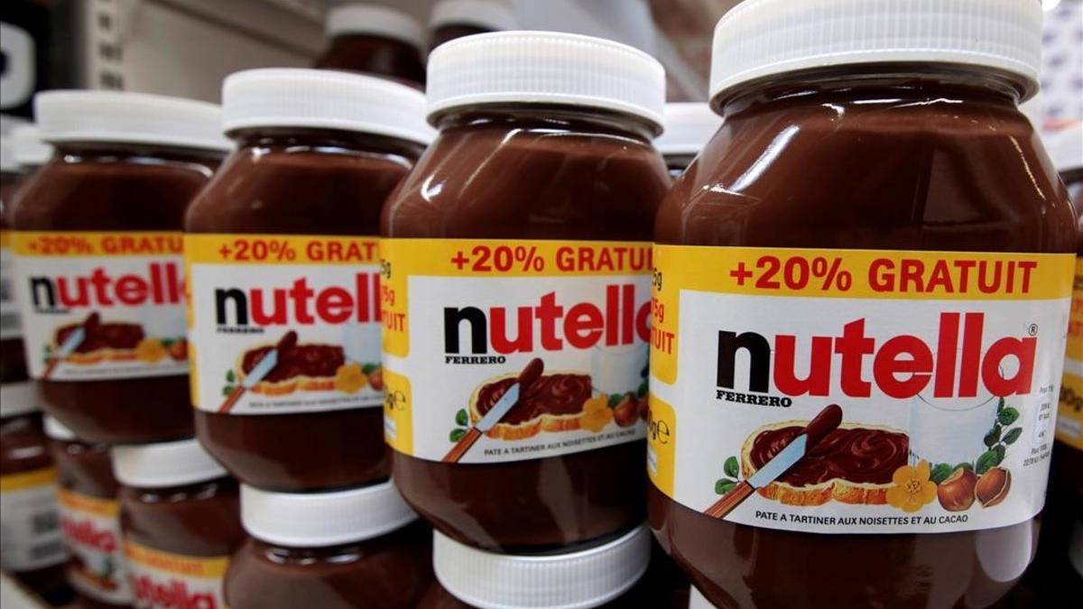 amadridejos36828383 file photo  jars of nutella chocolate hazelnut paste are dis170111133750