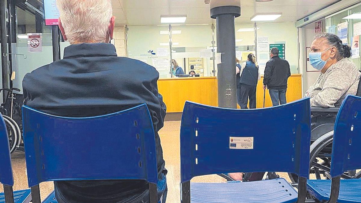 Sala de espera de Urgencias del Morales Meseguer de Murcia.