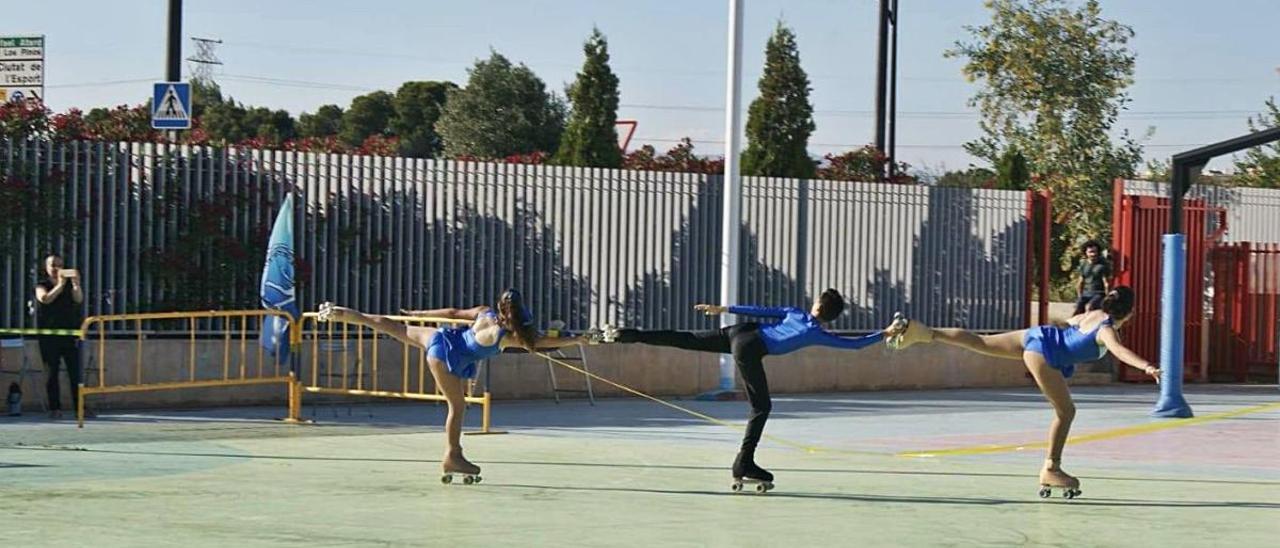 El club de  patinaje entrenaba hasta ahora en el IES Ausiàs March