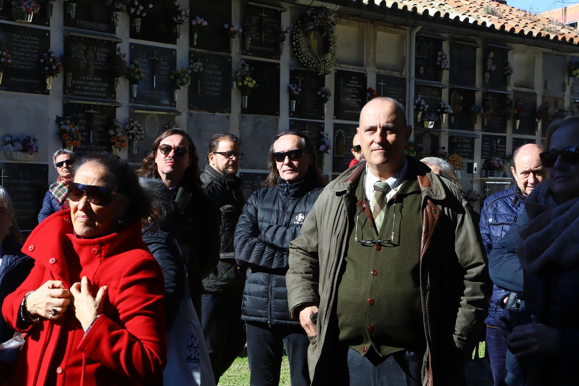 Ginés Liebana reposa ya en el cementerio de San Rafael