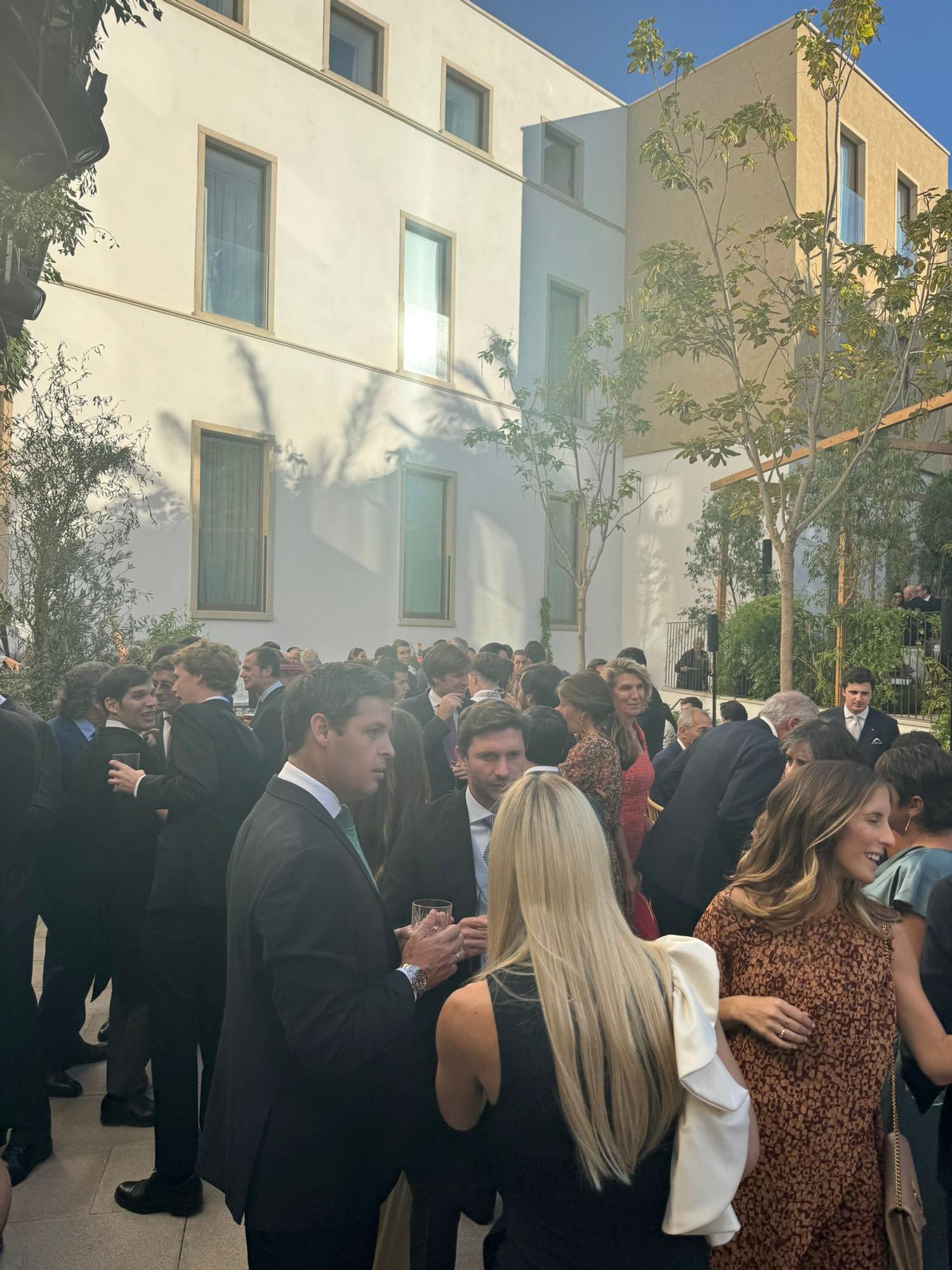 Fotogalería | Un cacereño con título nobiliario en la boda de Fernando Palazuelo