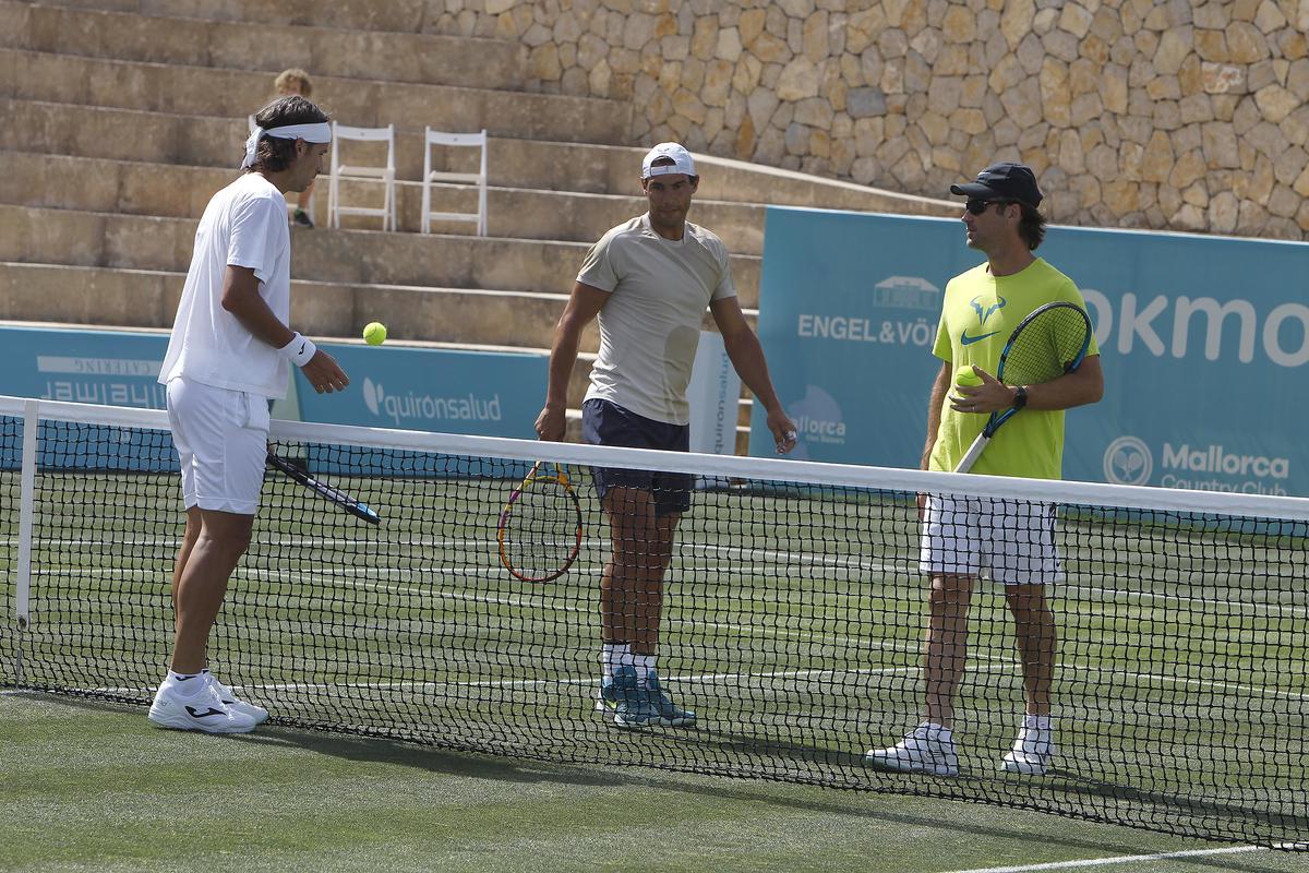 Rafa Nadal viajará el lunes a Wimbledon; así se ha estado preparando