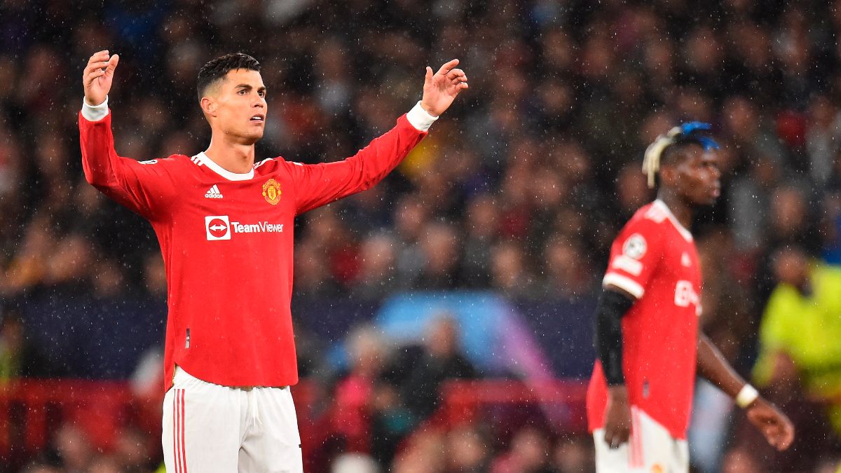 Cristiano Ronaldo, jugador del Manchester United